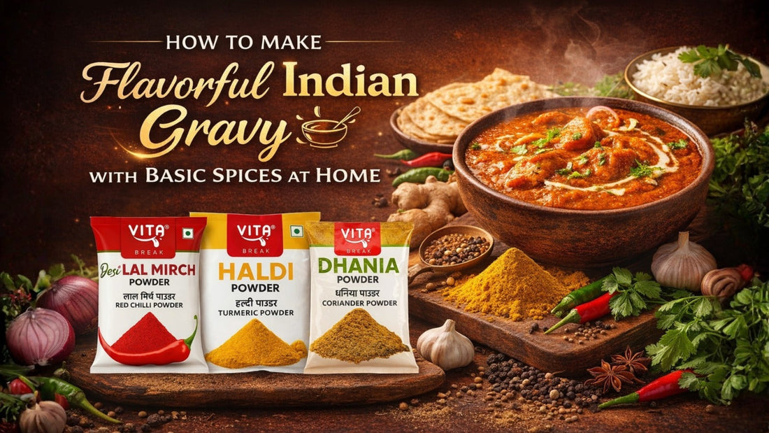 How to Make Flavorful Indian Gravy with Basic Spices at Home