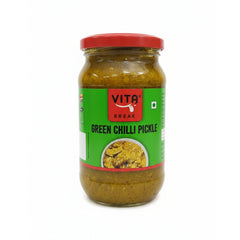 Vita Break Green Chilli Pickle 400g