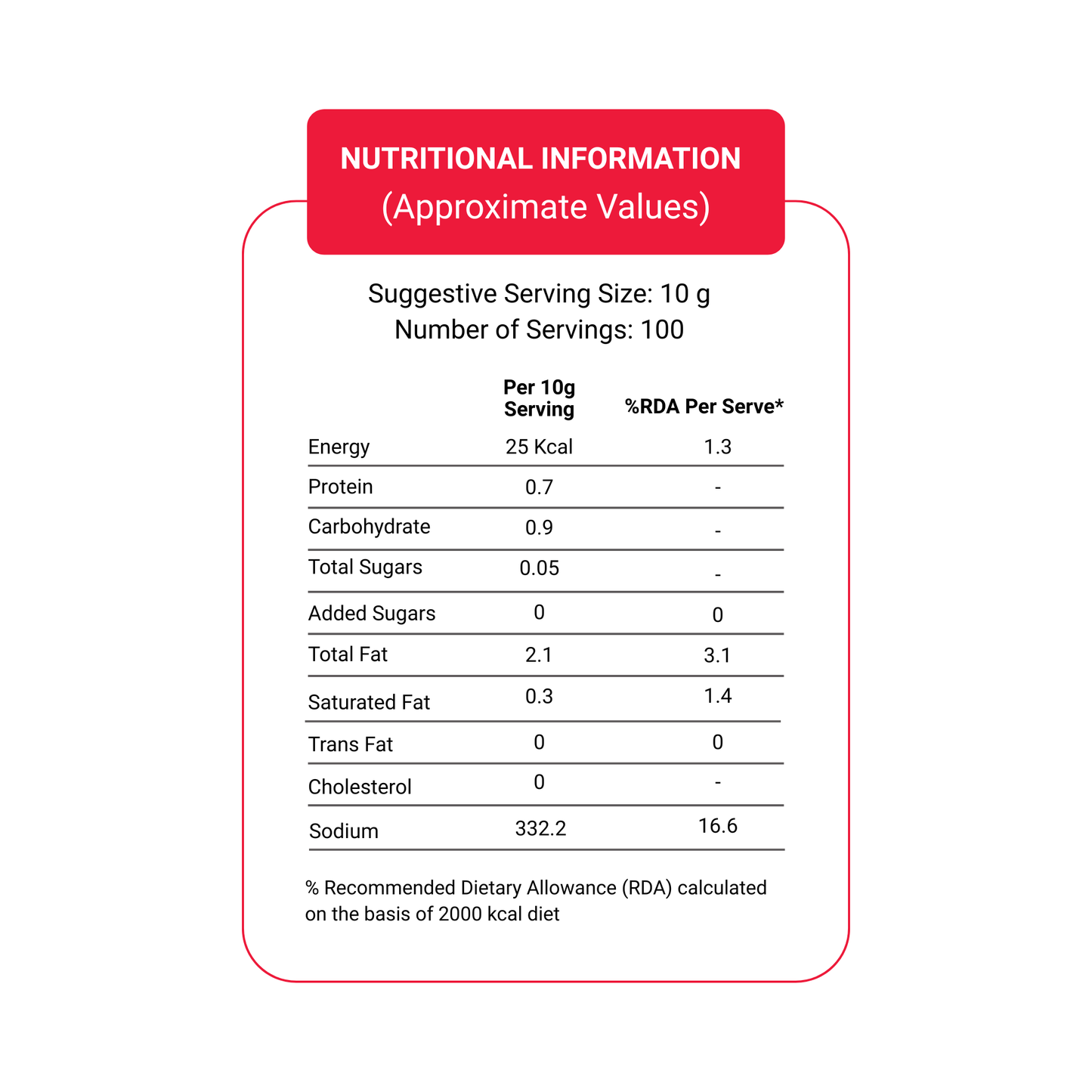 Vita Break Red Chilli Pickle 1kg