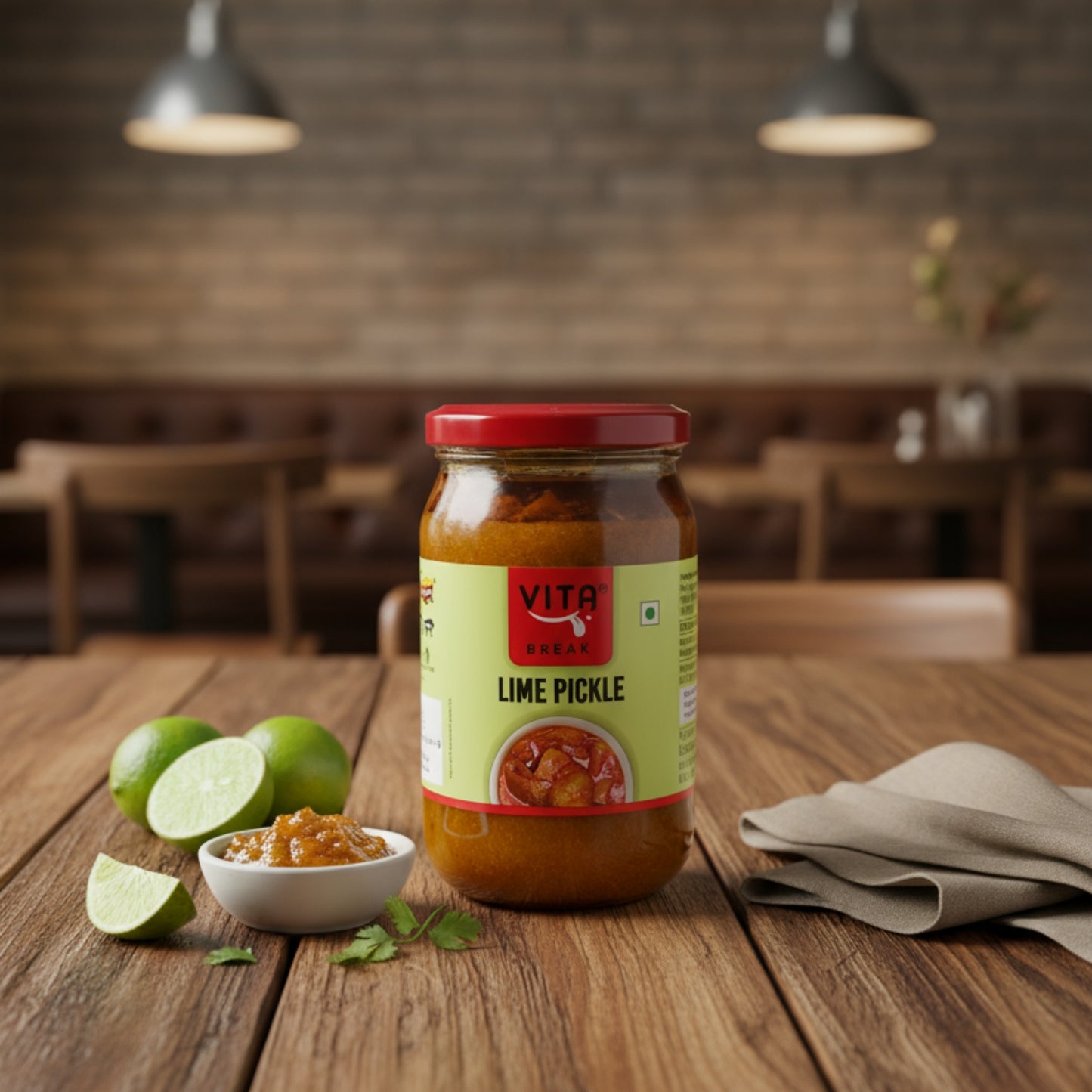 Vita Break Lime Pickle 400g