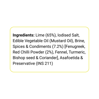 Vita Break Lime Pickle 500g