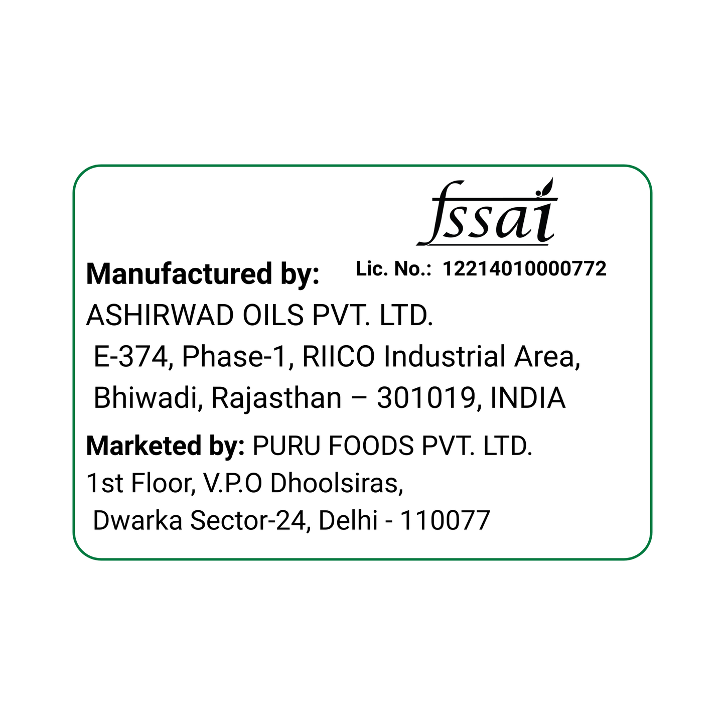 Vita Break Green Chilli Sauce