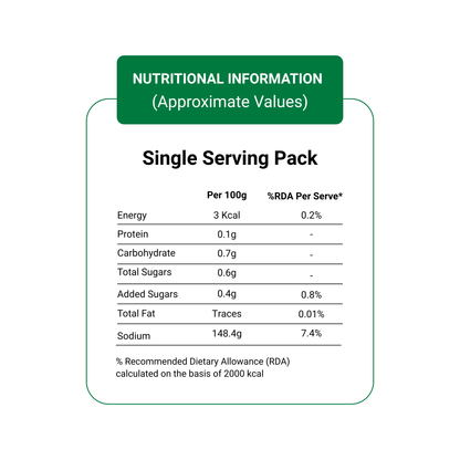 Vita Break Green Chilli Sauce 8g - Pack of 72