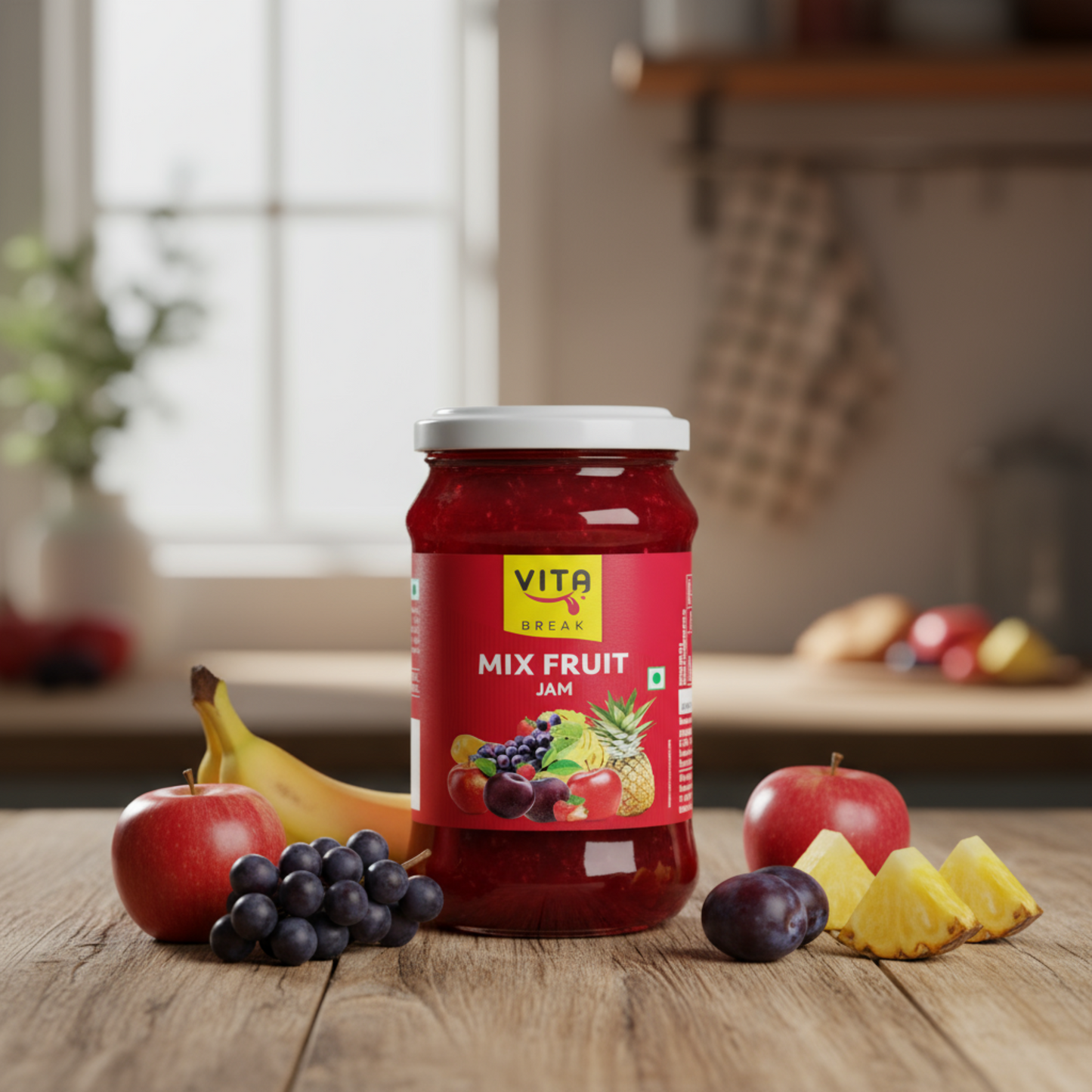 Vita Break Mixed Fruit Jam 500g