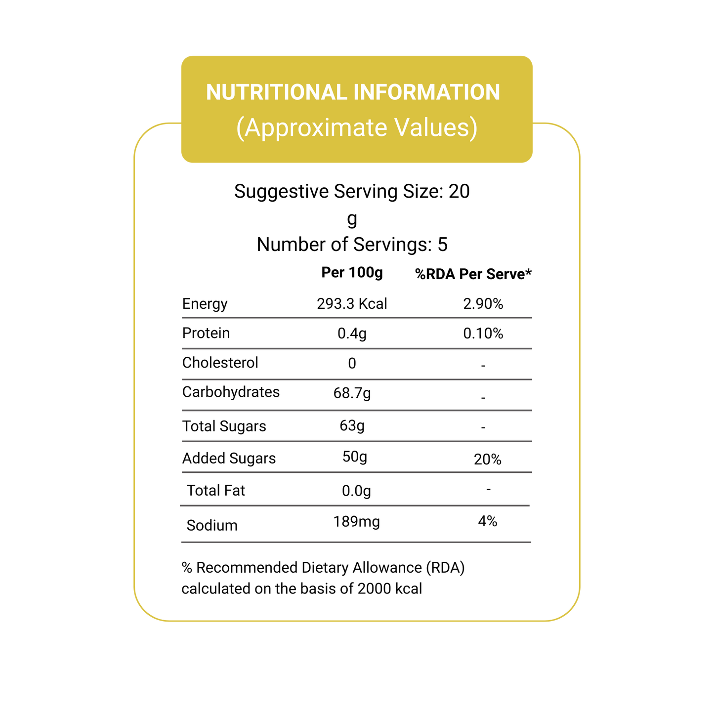 Vita Break Mango Jam 100g