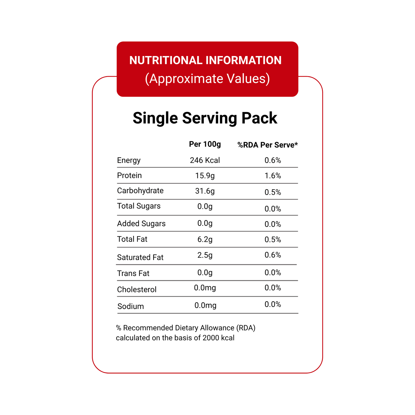 Vita Break Red Chilli Powder 8g - Pack of 20