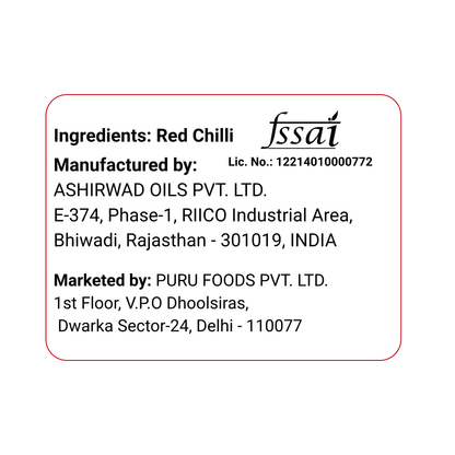 Vita Break Red Chilli Powder 8g - Pack of 20