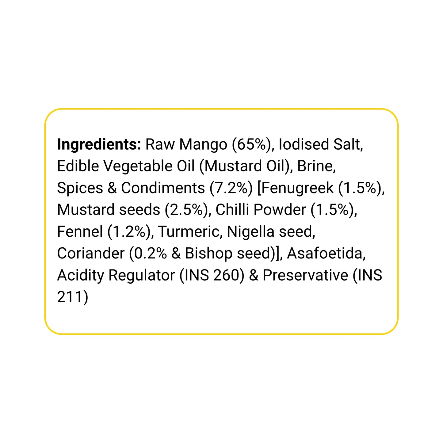 Vita Break Mango Pickle 900g