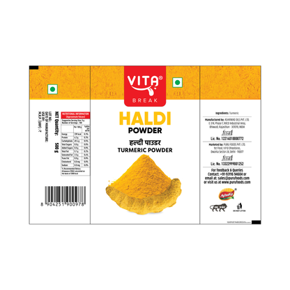 Vita Break Haldi Powder 500g