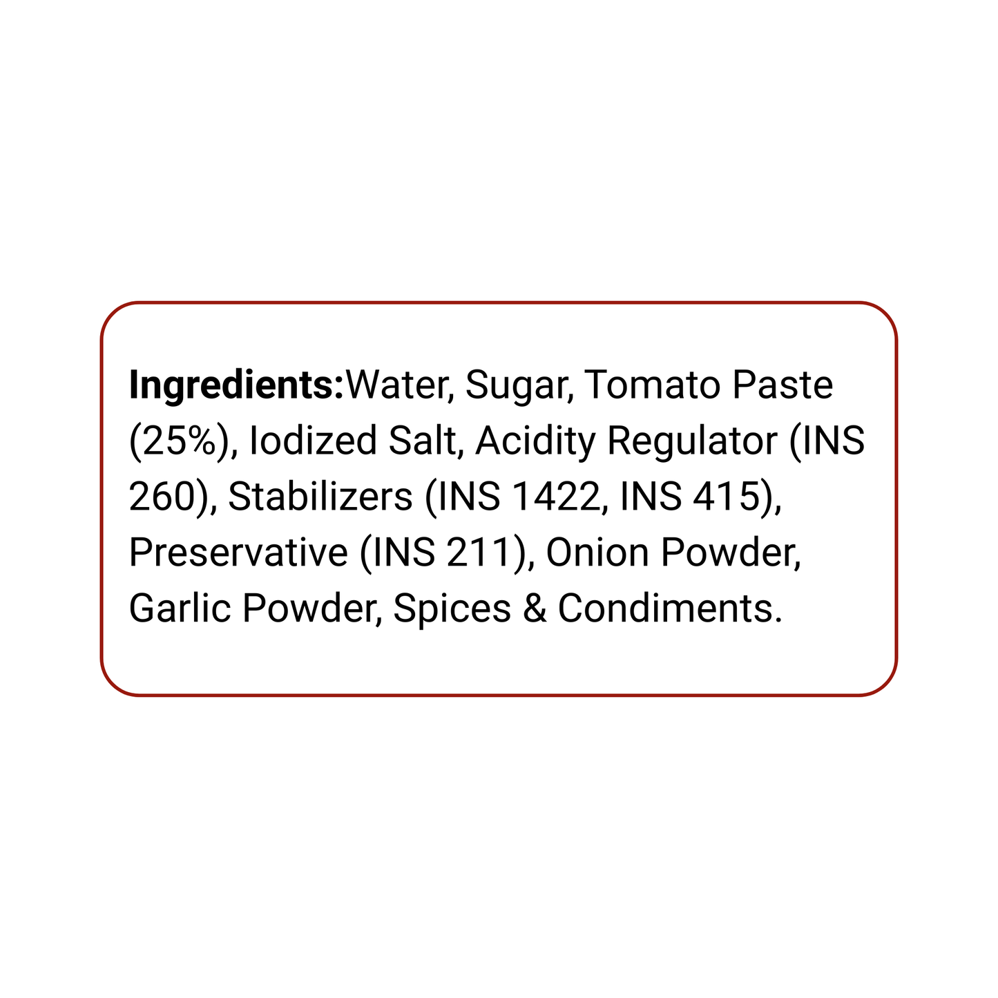 Vita Break Tomato Ketchup 800g