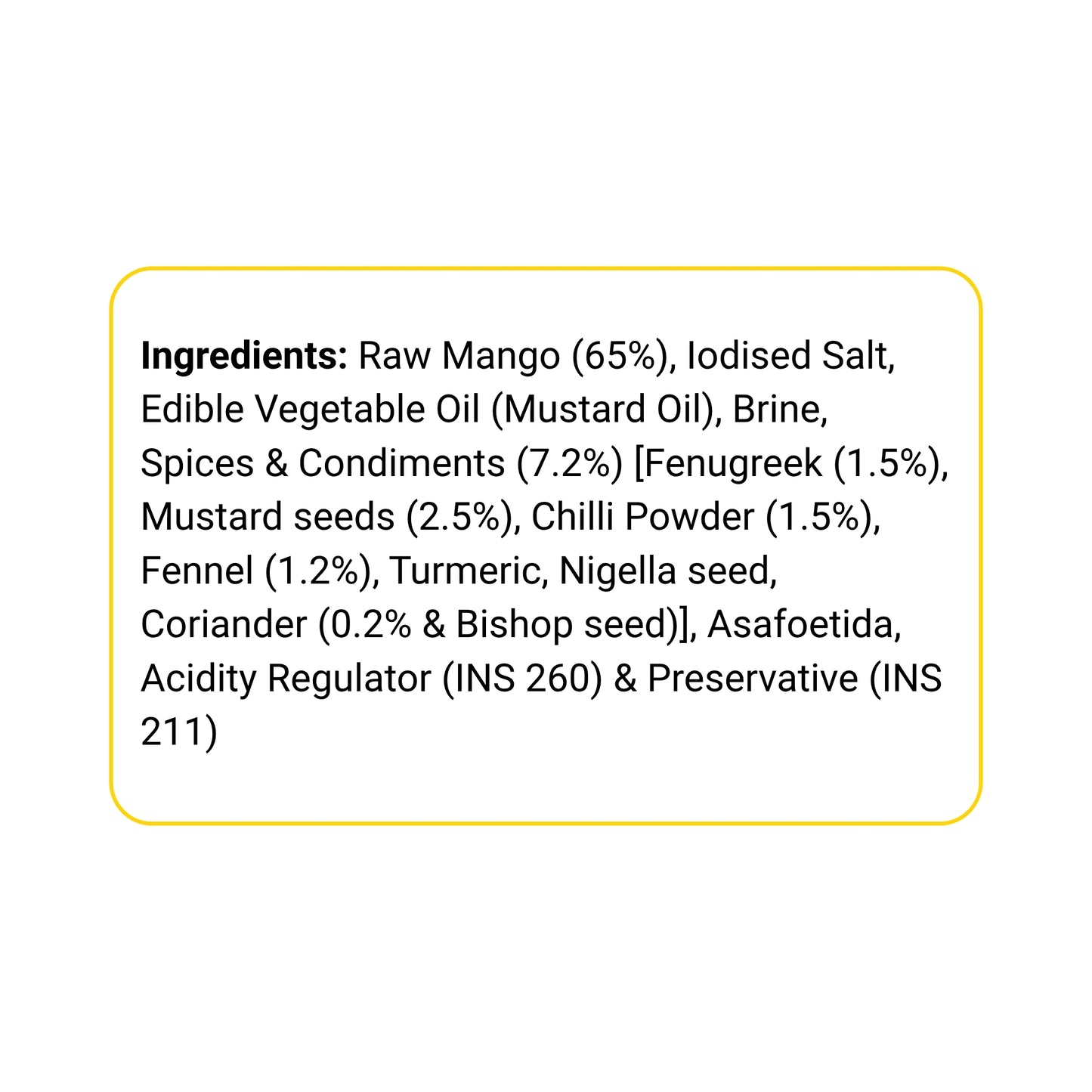 Vita Break Mango Pickle 400g