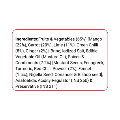 Vita Break Mixed Pickle 200g
