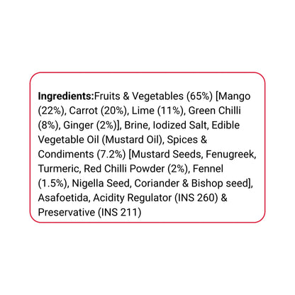 Vita Break Mixed Pickle 900g