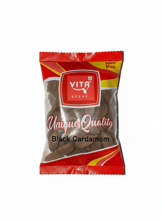 Vita Break Black Cardamom (Badi Black Elachi)