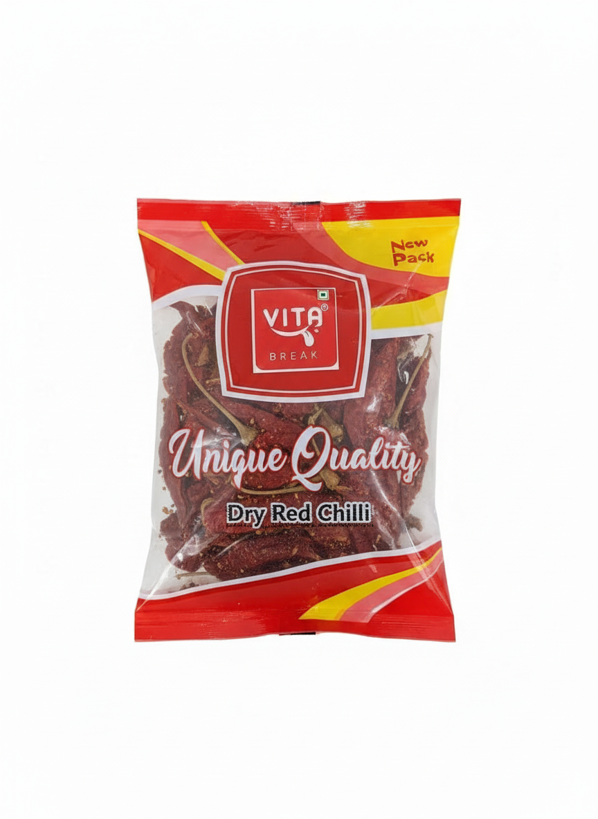 Vita Break Dry Lal Mirch (Whole Red Chilli)