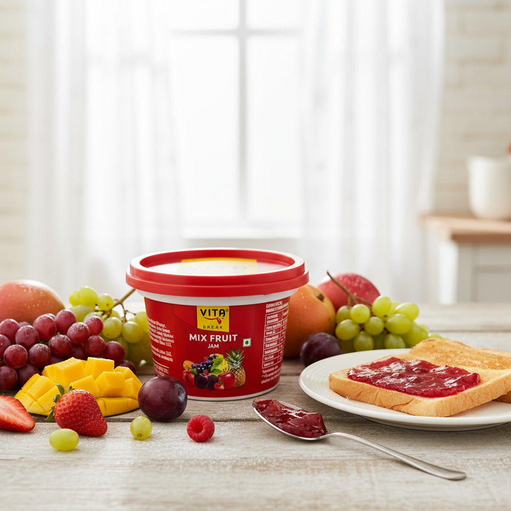 Vita Break Mixed Fruit Jam 90g