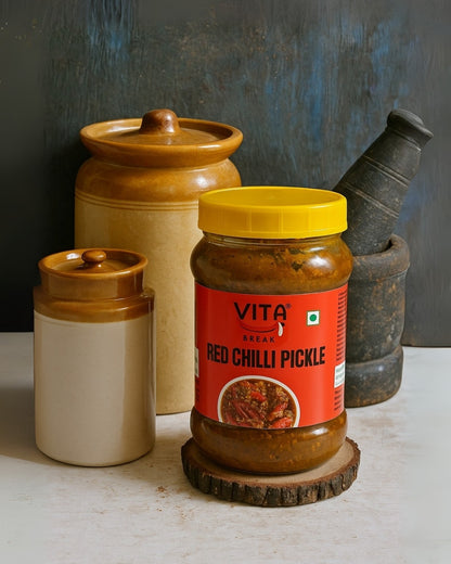 Vita Break Red Chilli Pickle 1kg