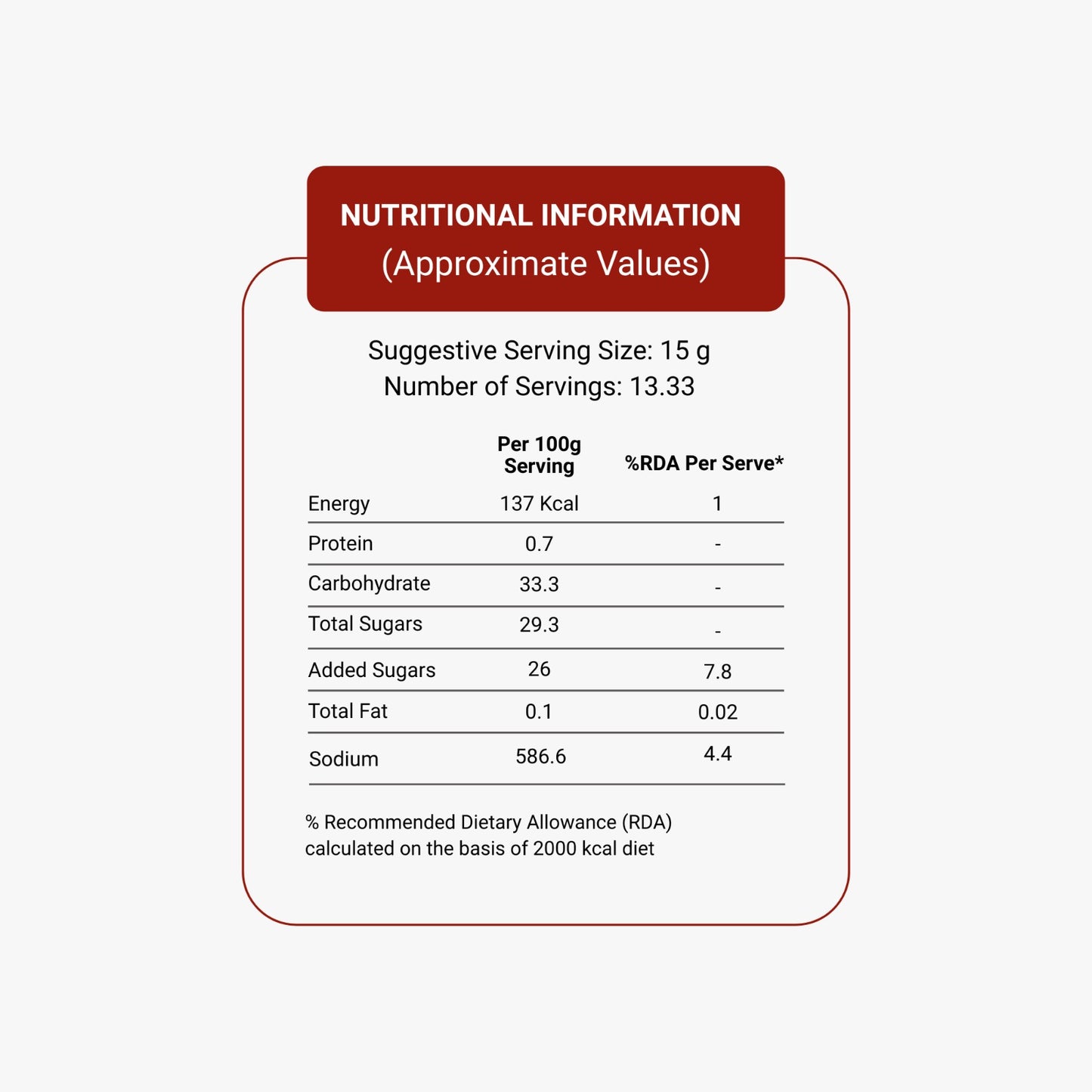 Vita Break Tomato Ketchup