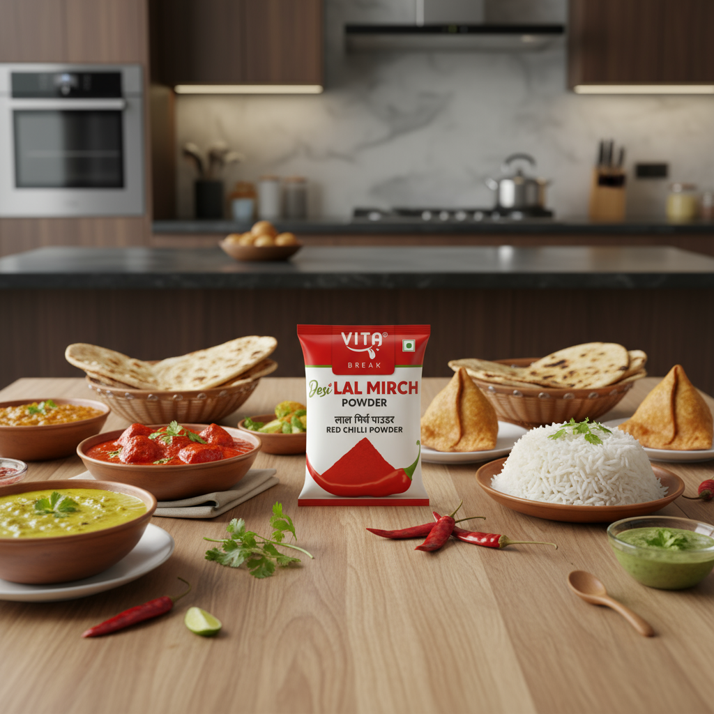 Vita Break Red Chilli Powder 8g - Pack of 20