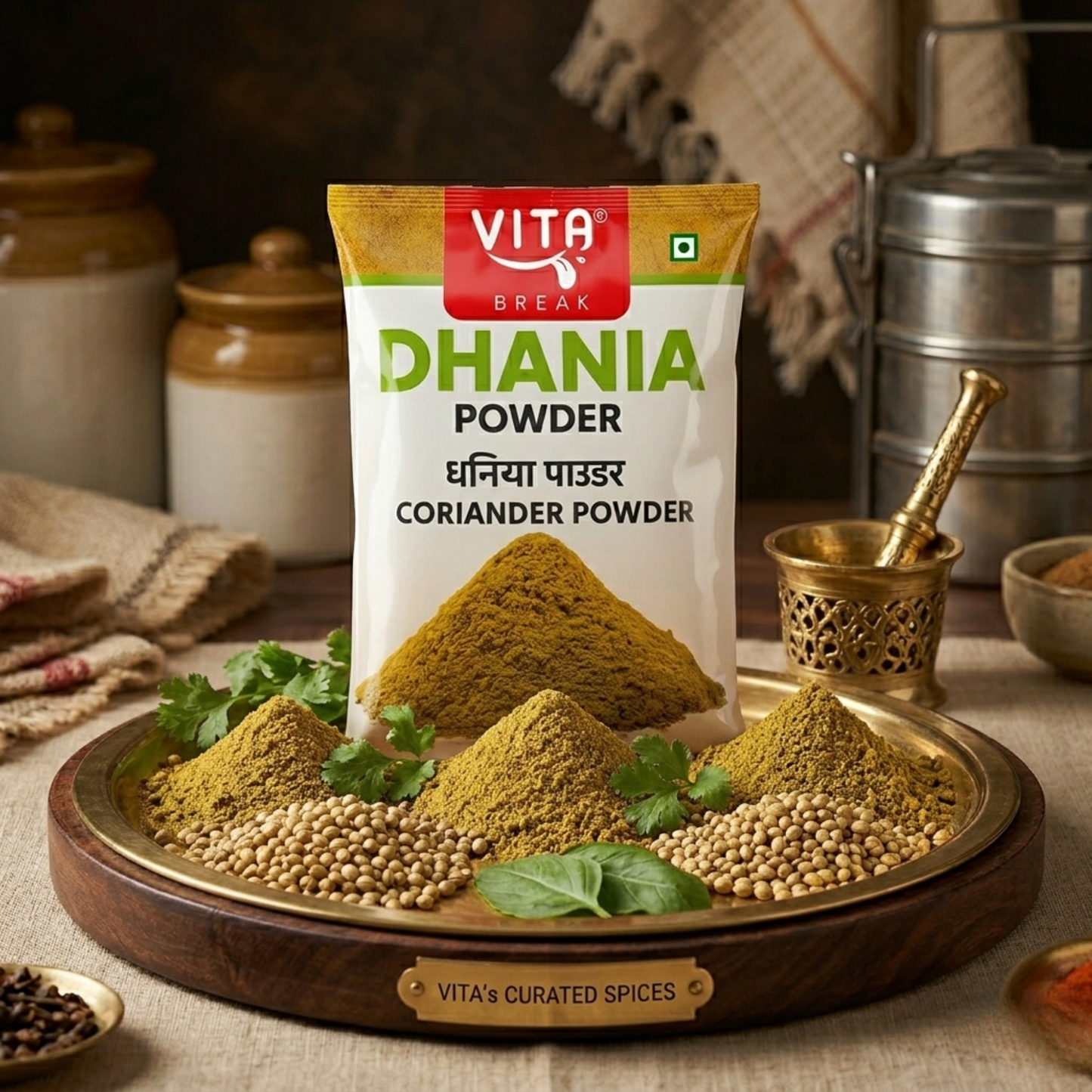 Vita Break Coriander Powder 200g (Dhania Powder)
